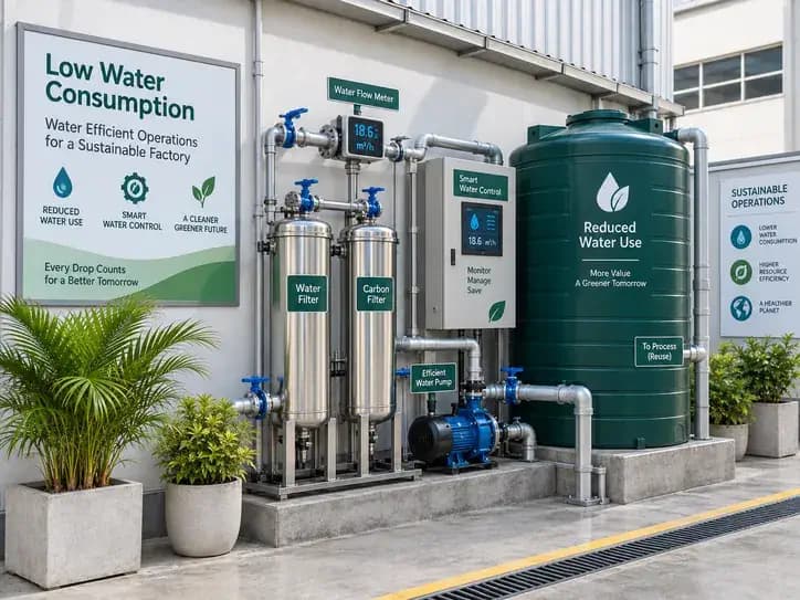 Low Water Consumption